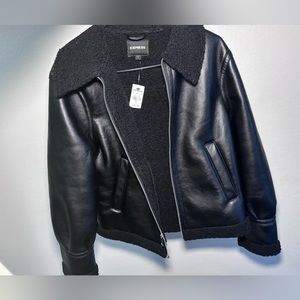 Leather jacket